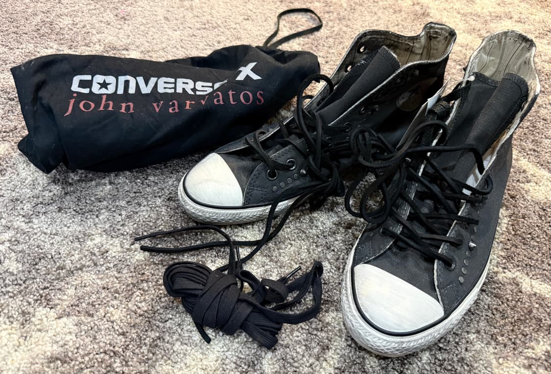 John Varvatos xConverse존바바토스 스터드하이탑 리미티드 상품이미지1