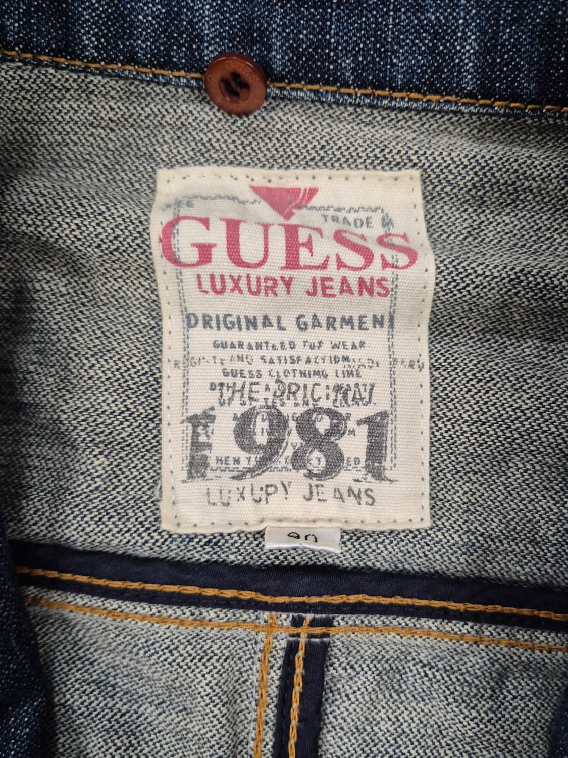 GUESS 데님 블레이저 상품이미지3