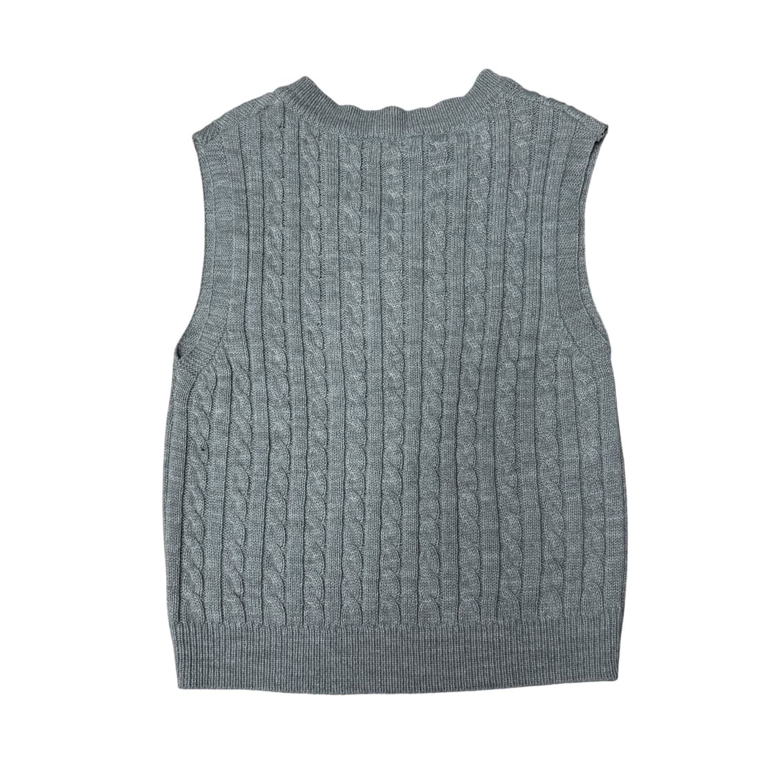 폴로 니트 조끼 상품이미지2