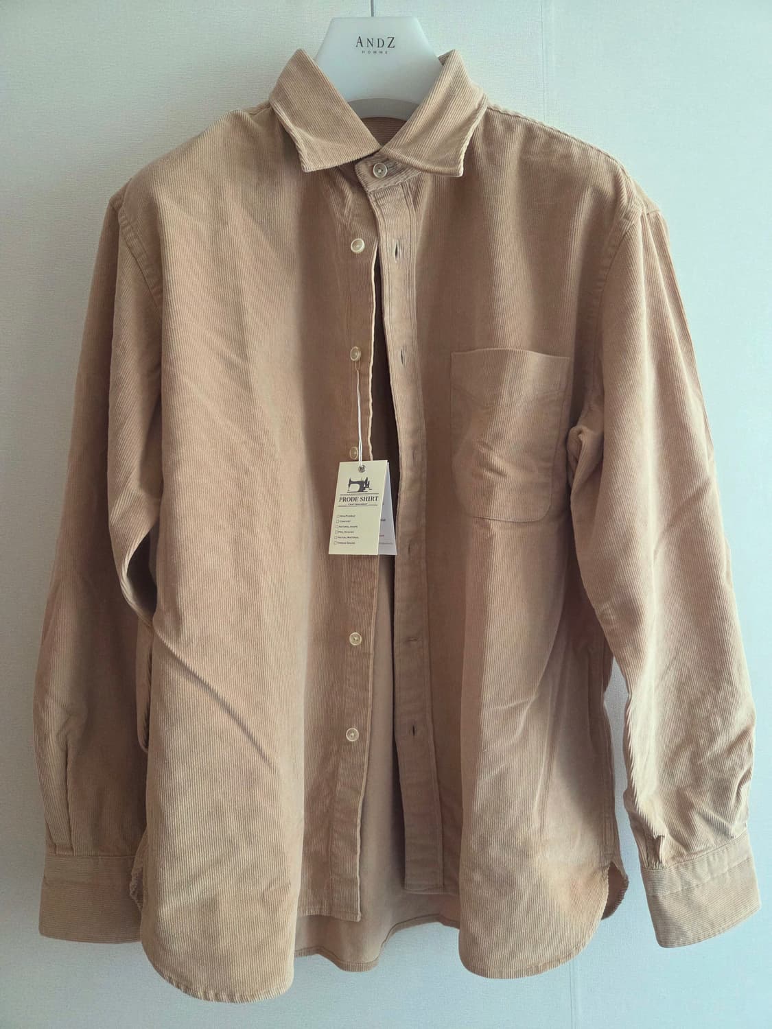 프로드 C-600 컴포트 코듀로이 셔츠 L 상품이미지1