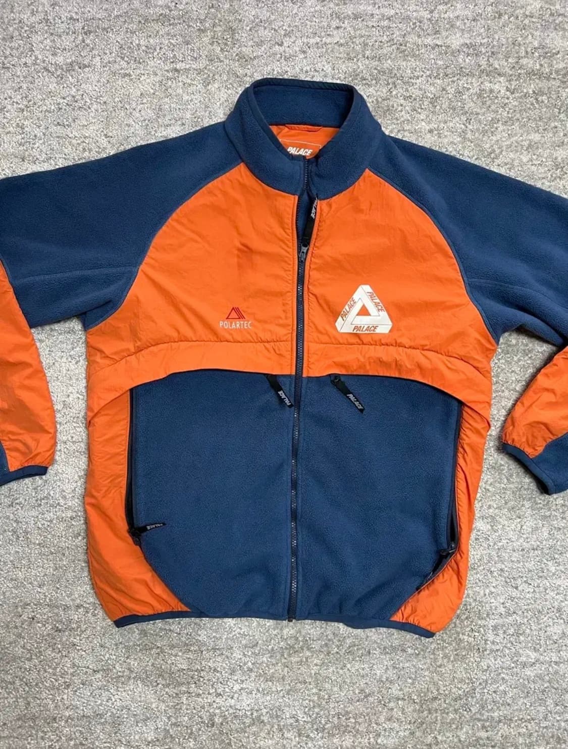 팔라스 폴라텍 쉘 플리스 자켓 오렌지/네이비 XL 상품이미지1
