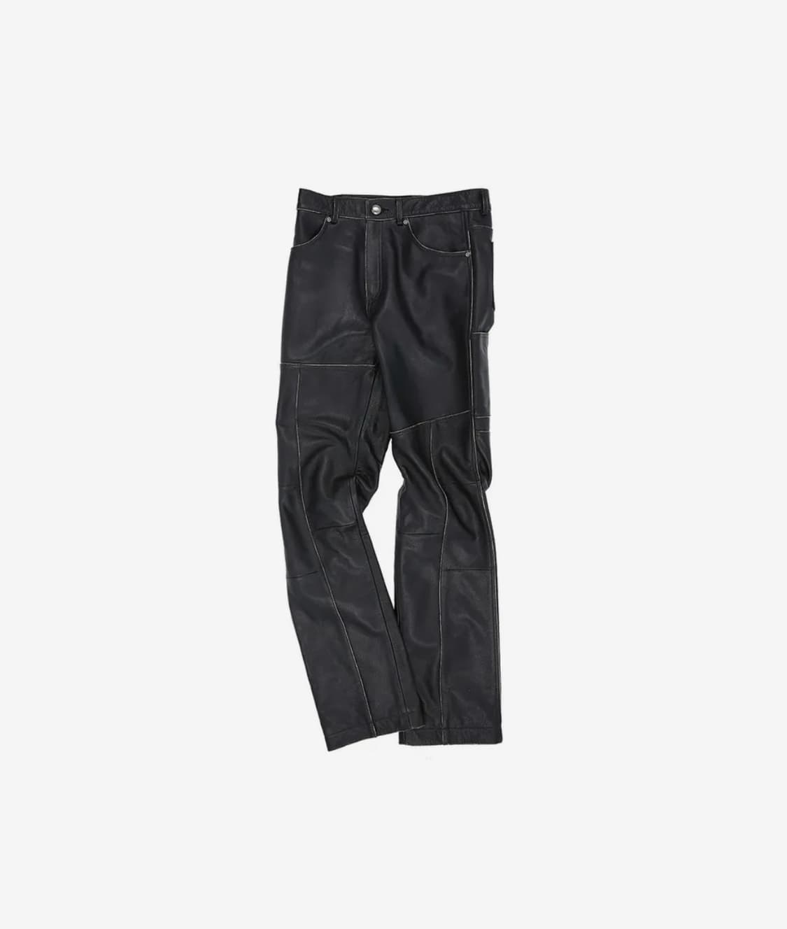 앤더슨벨 드레스젠 레더 팬츠 apa674m(BLACK) 44사이즈 상품이미지5