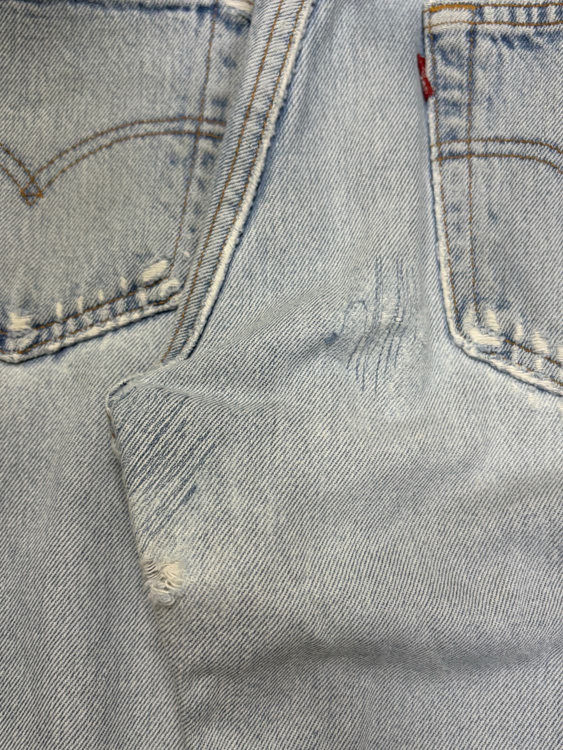 90s Levi’s usa 501 아이스블루 boro 상품이미지9