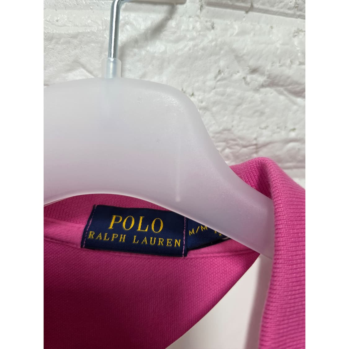 폴로 랄프로렌 핑크 카라티 M 새상품 상품이미지2