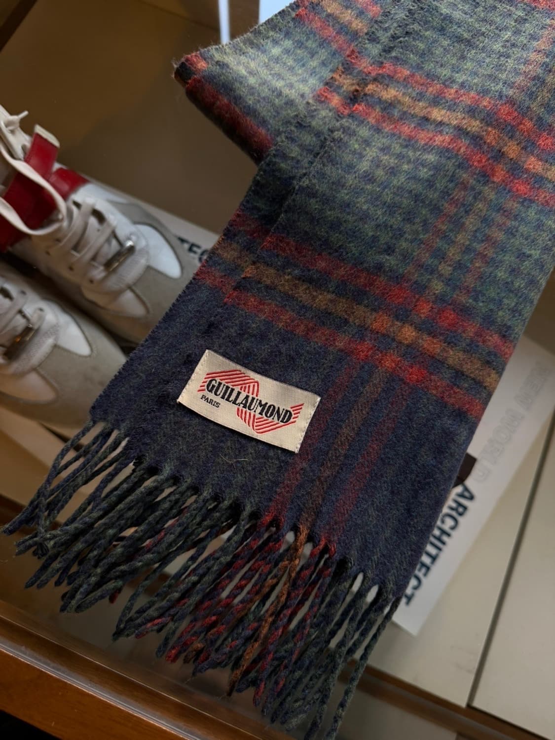 GUILLAUMOND 프렌치 메이드 캐시미어 머플러 상품이미지3