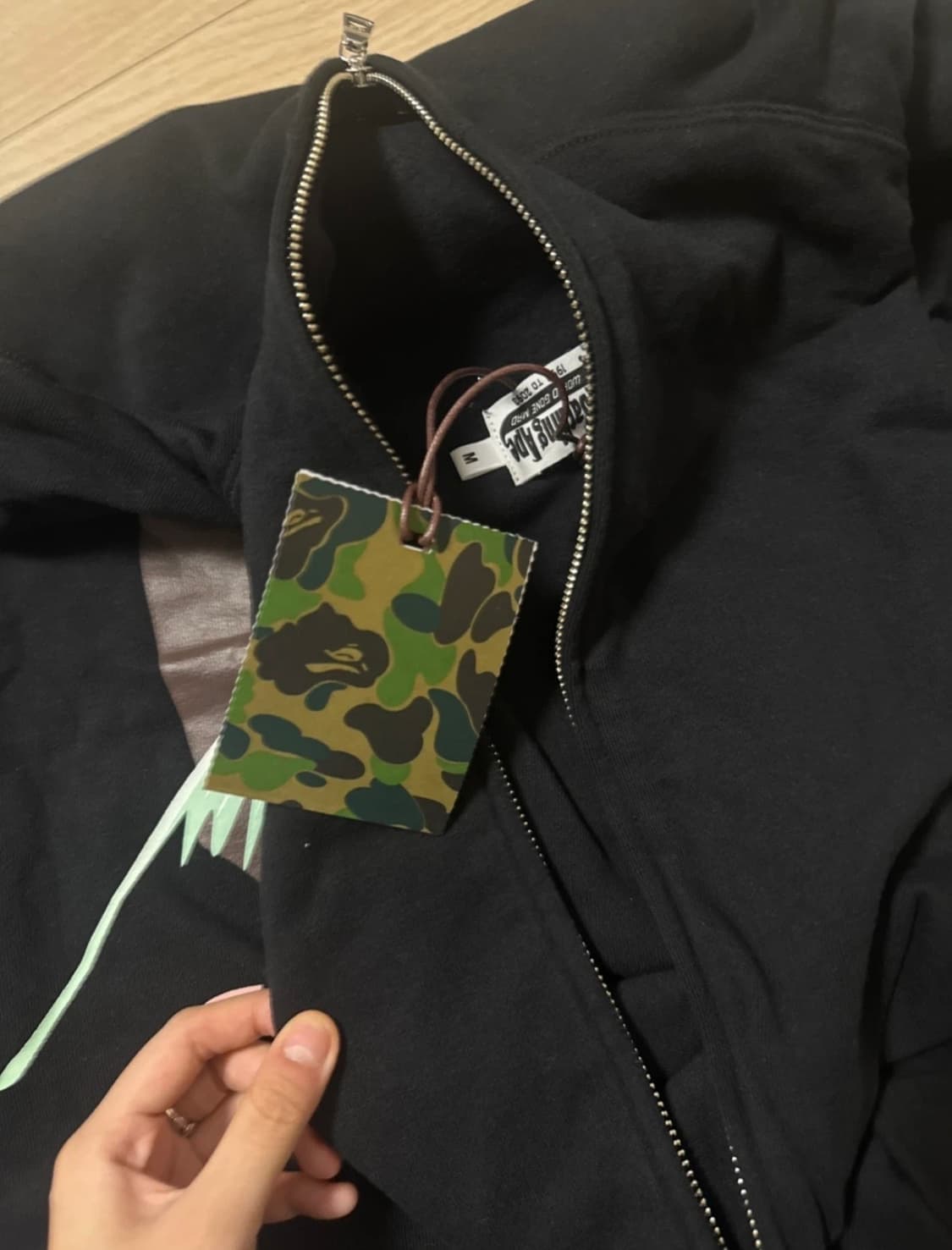 A Bathing Ape 후드집업 M 새상품 상품이미지4