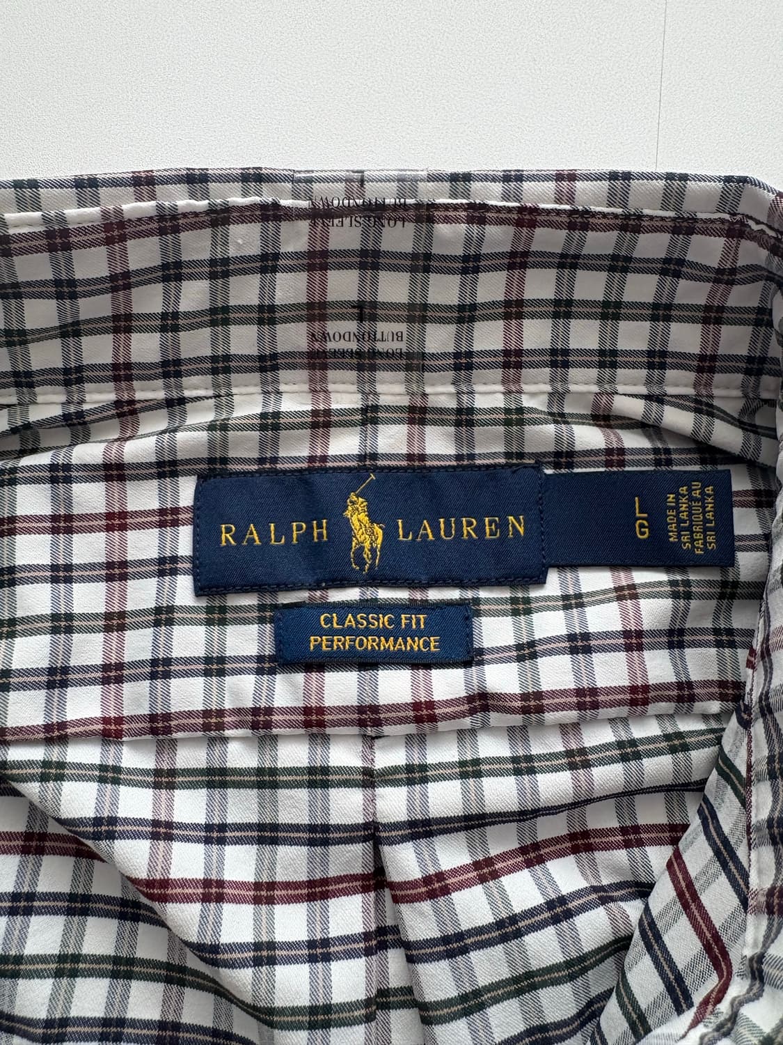 Polo 폴로랄프로렌 퍼포먼스 체크 셔츠 상품이미지4