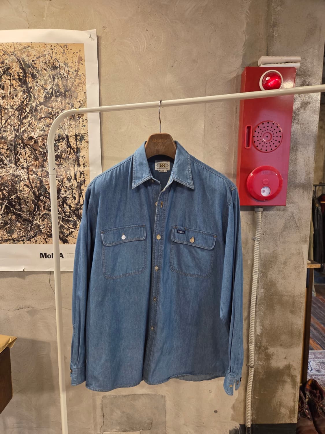 90'S 리 데님셔츠  상품이미지8