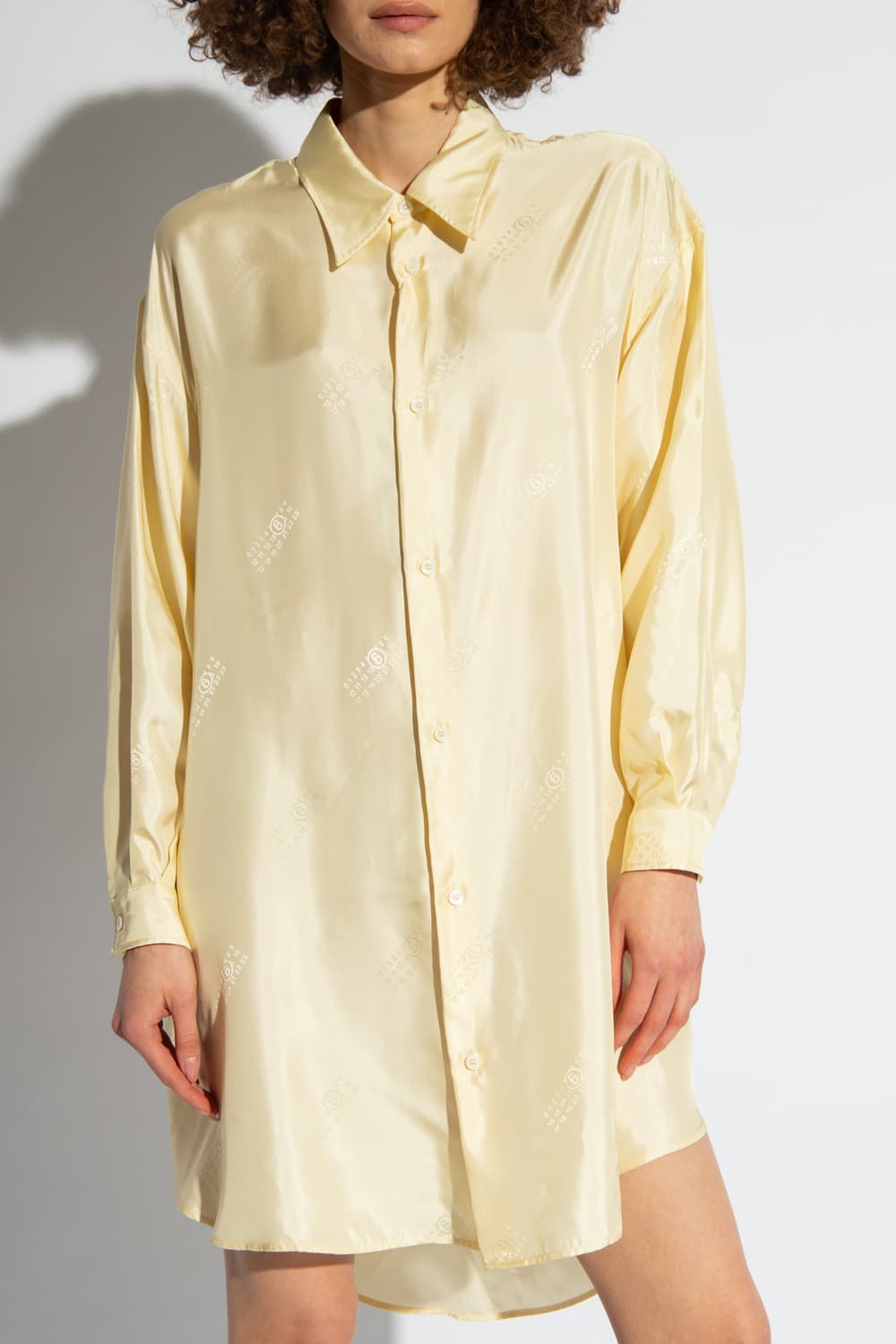 MM6 메종 마르지엘라 Maison Margiela 실크 셔츠 드레스 상품이미지6