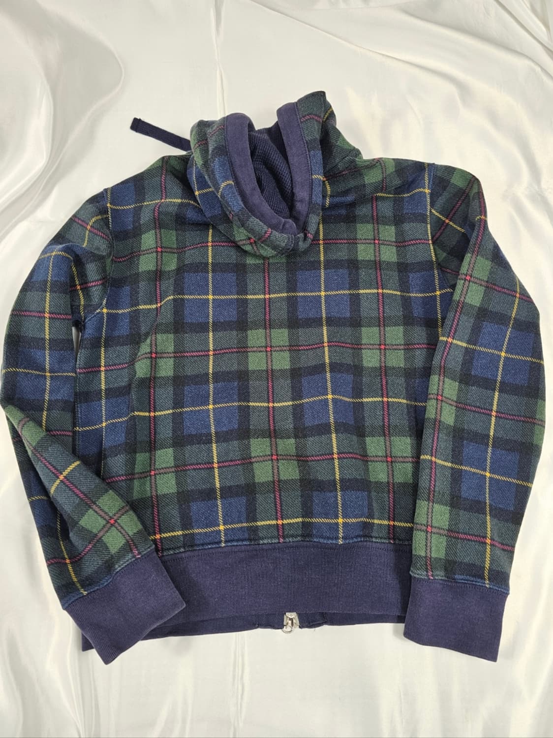 폴로타탄체크빅포니후드집업 상품이미지2