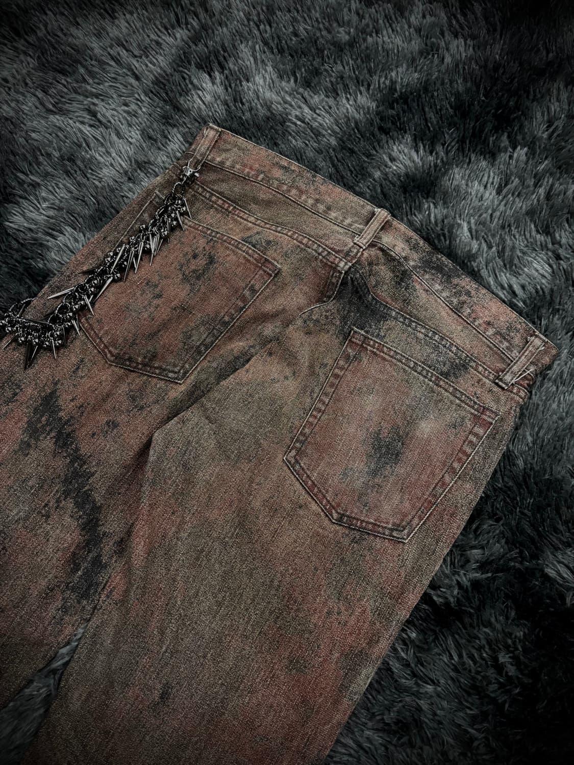 EDGE 타이다이 부츠컷 팬츠 상품이미지5