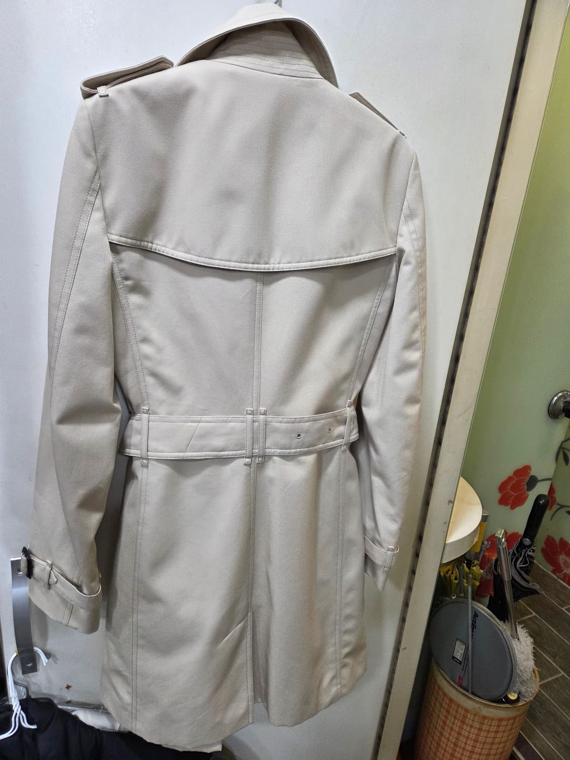 버버리 런던 트랜치 하프 코트 상품이미지3