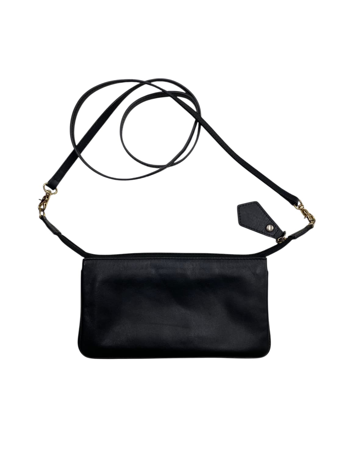 비비안웨스트우드 블랙 가죽 크로스백 상품이미지2