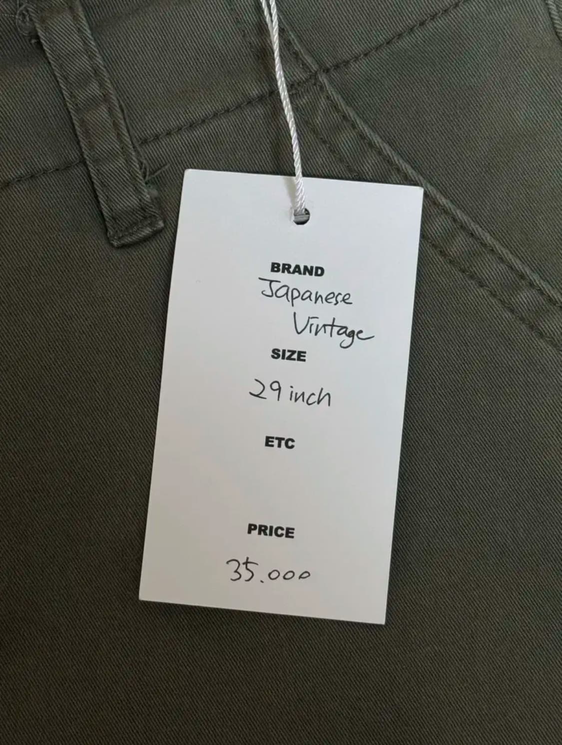 빈티지 카고 스커트 상품이미지3