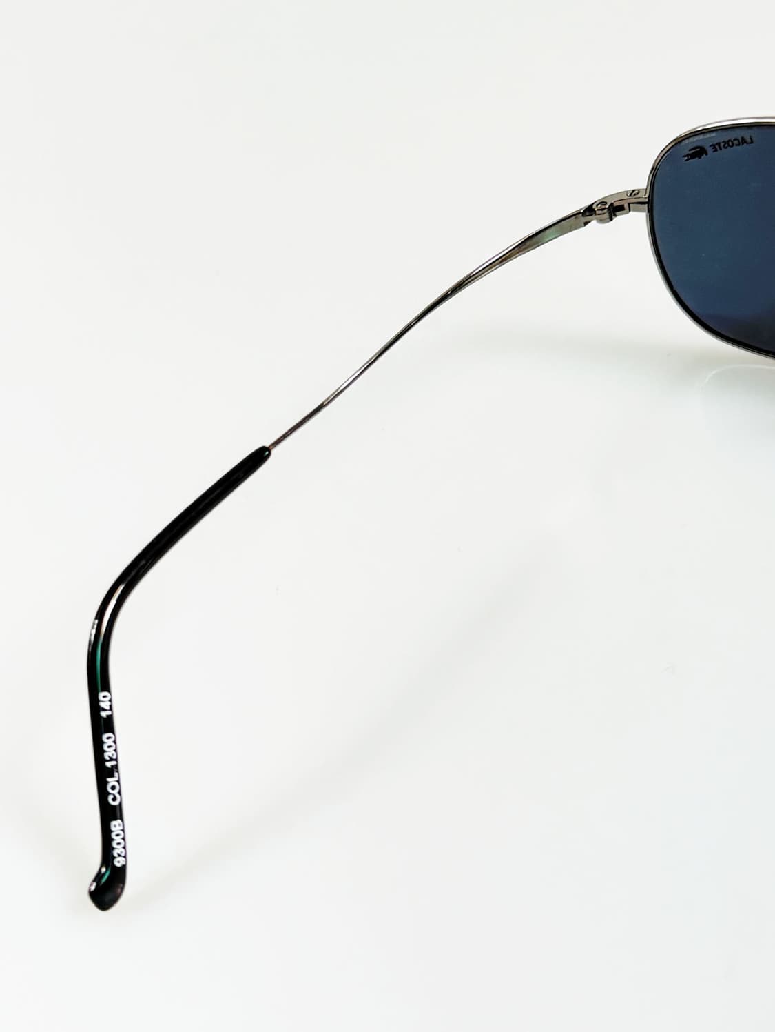 90s LACOSTE 건메탈 슬림스퀘어 빈티지 선글라스 상품이미지8