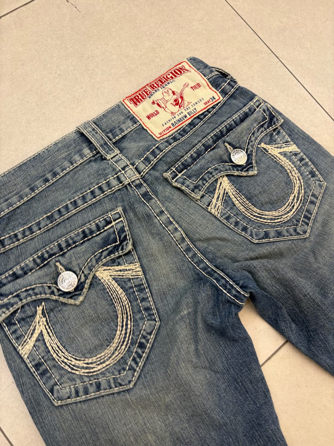 트루릴리전 RAINBOW BILLY 부츠컷 데님 상품이미지5