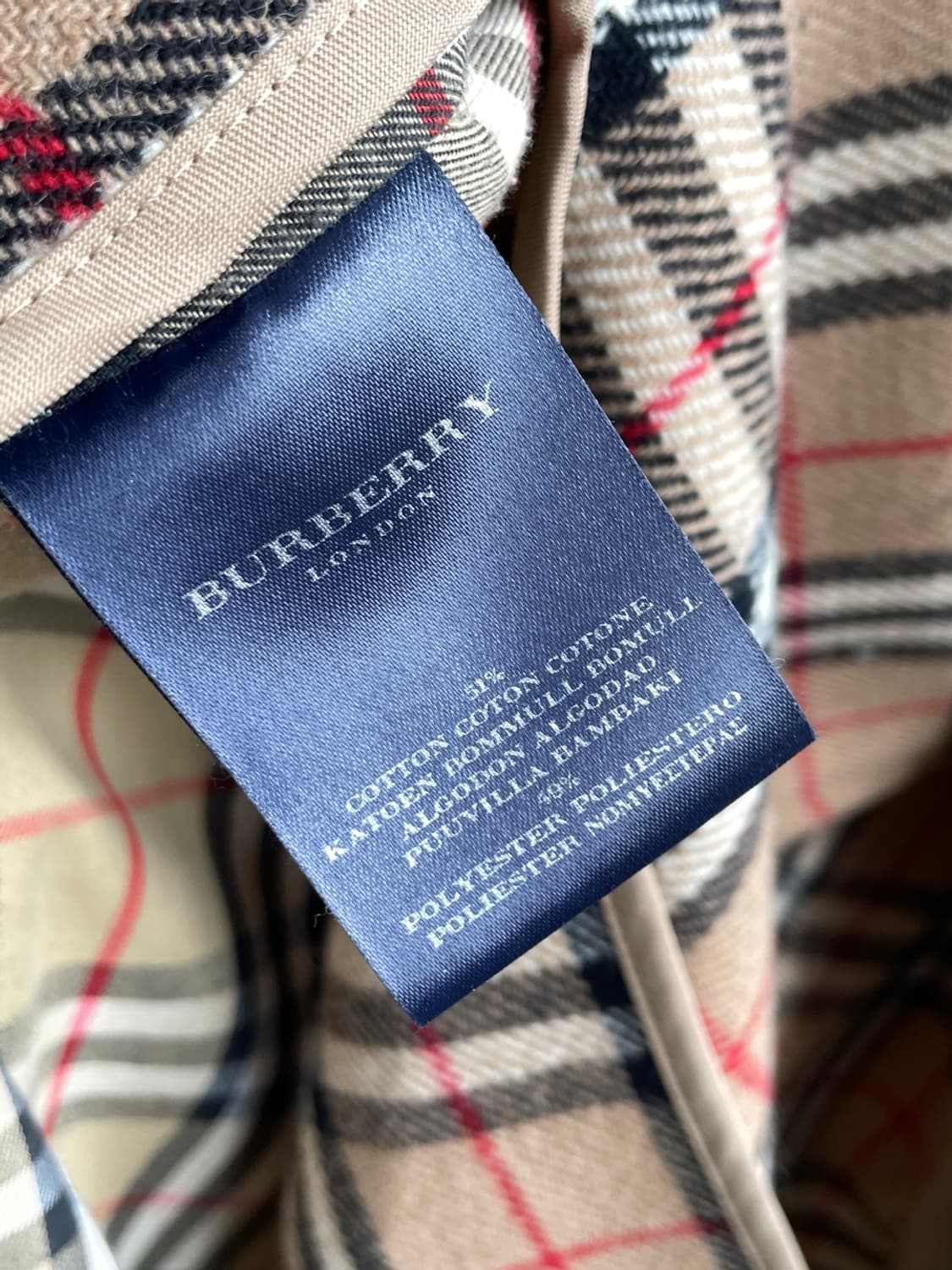 버버리 싱글 트렌치 코트 상품이미지9