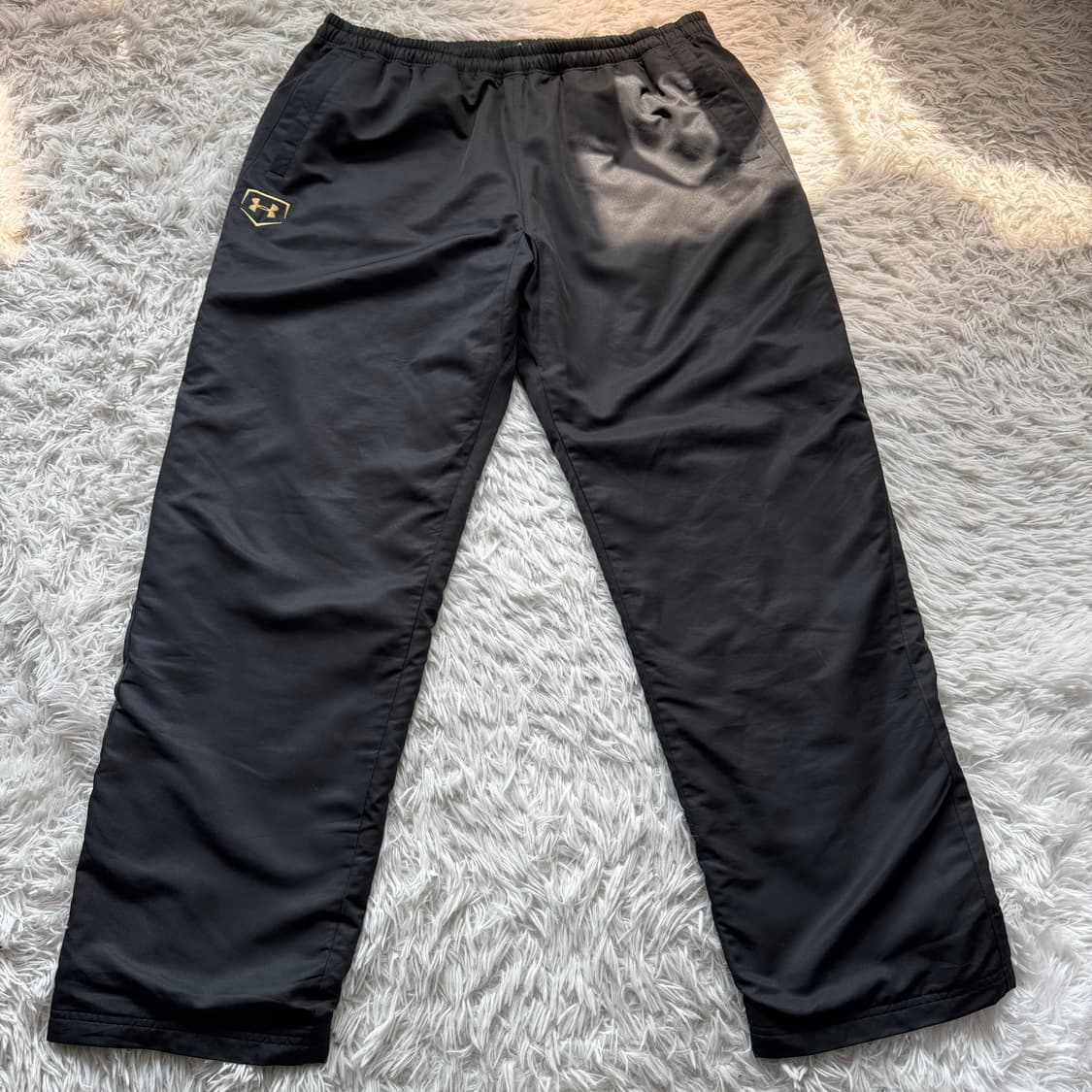 UNDER ARMOUR 일본빈티지 나일론 와이드팬츠 언더아머 4XL 40 상품이미지2