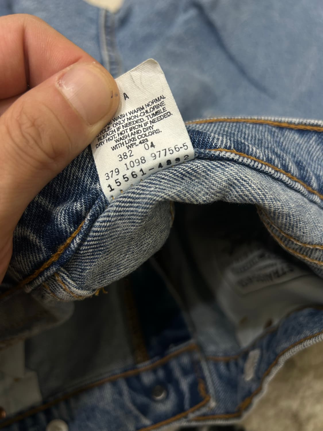 [M]리바이스560 USA 루즈핏 데님 반바지 상품이미지5