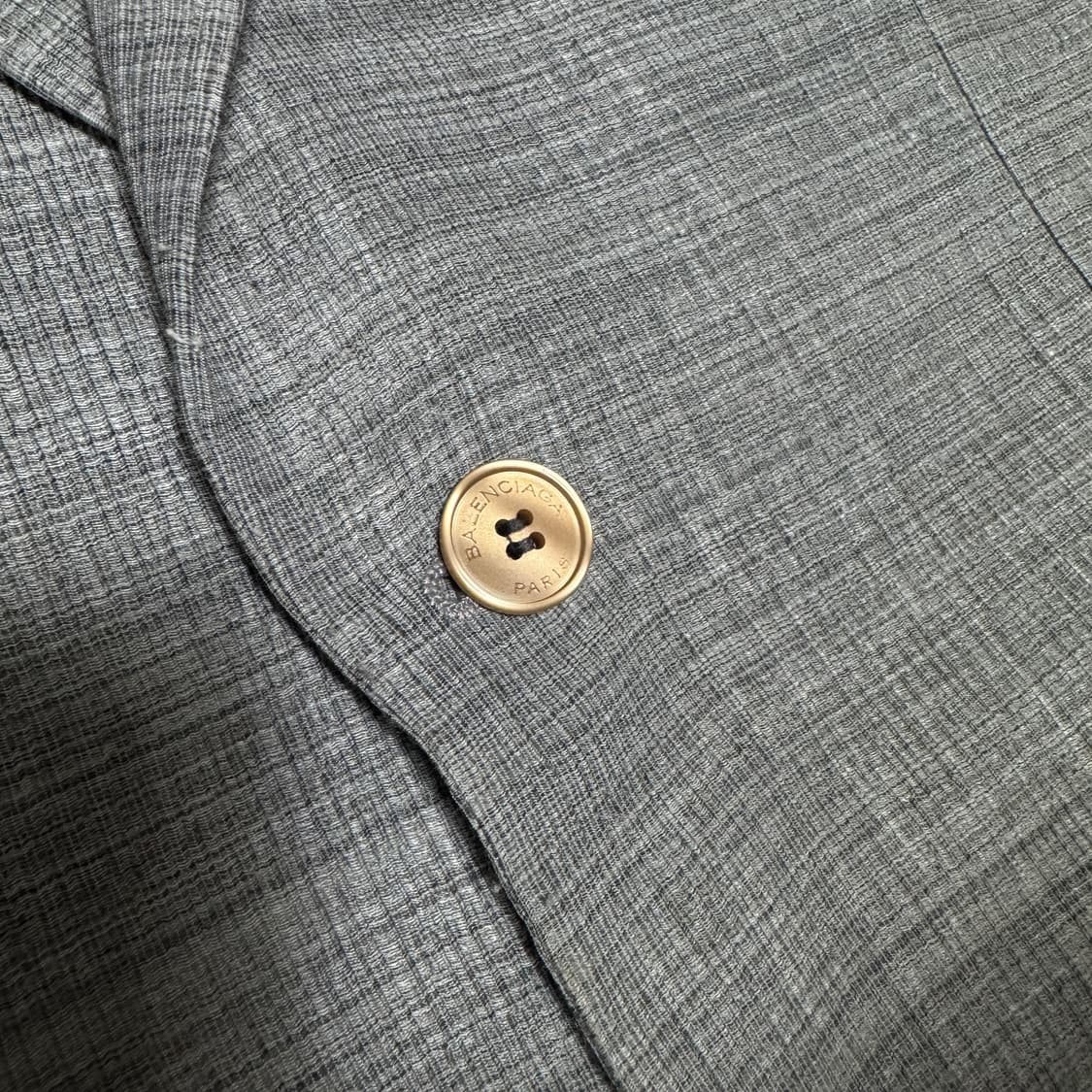 발렌시아가 남성 울 비스코스  봄가을 블레이저 L  사이즈 상품이미지3