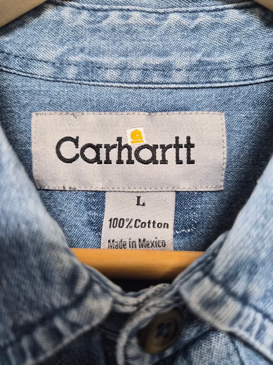 칼하트Carhartt 데님 셔츠 L사이즈 - S277 상품이미지4