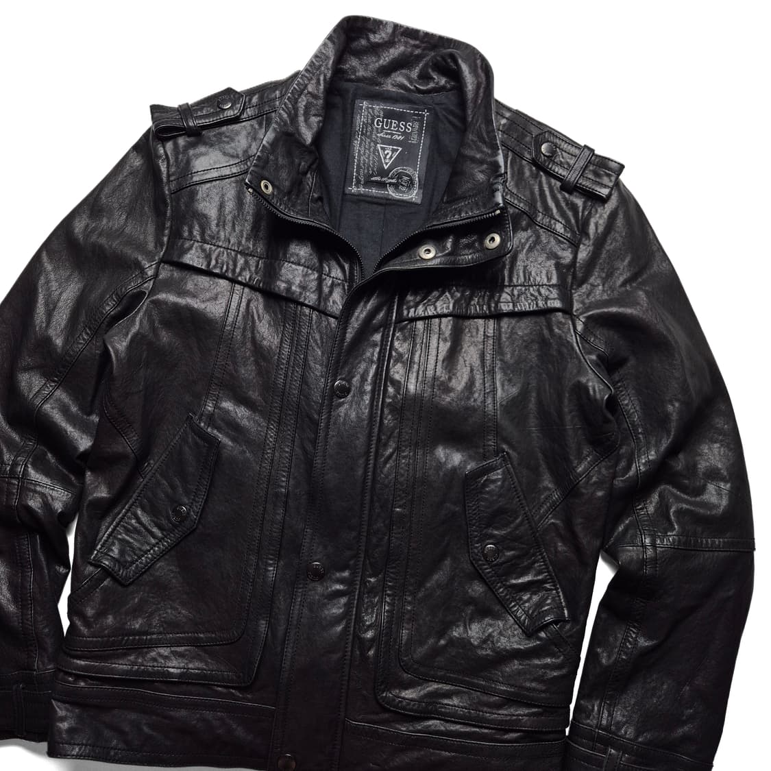 [M] 게스 양가죽 자켓 상품이미지1