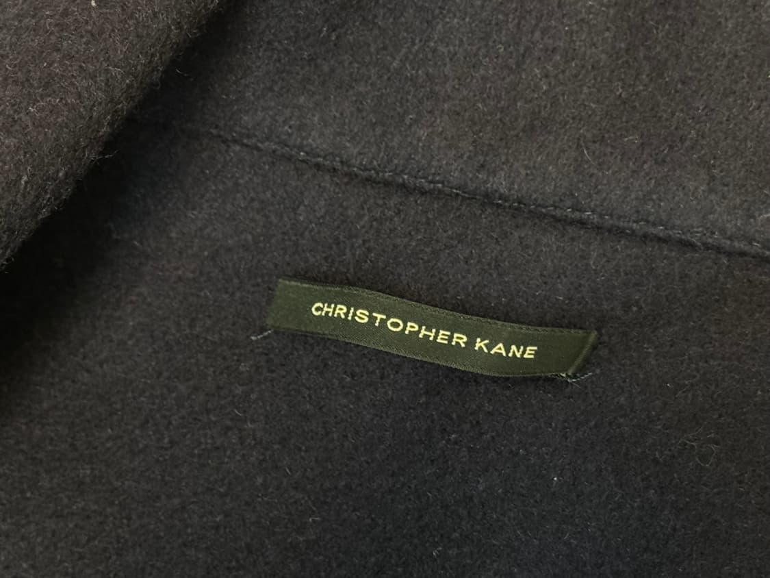 [S] Christopher Kane 크리스토퍼 케인 롱 코트 네이비 상품이미지4