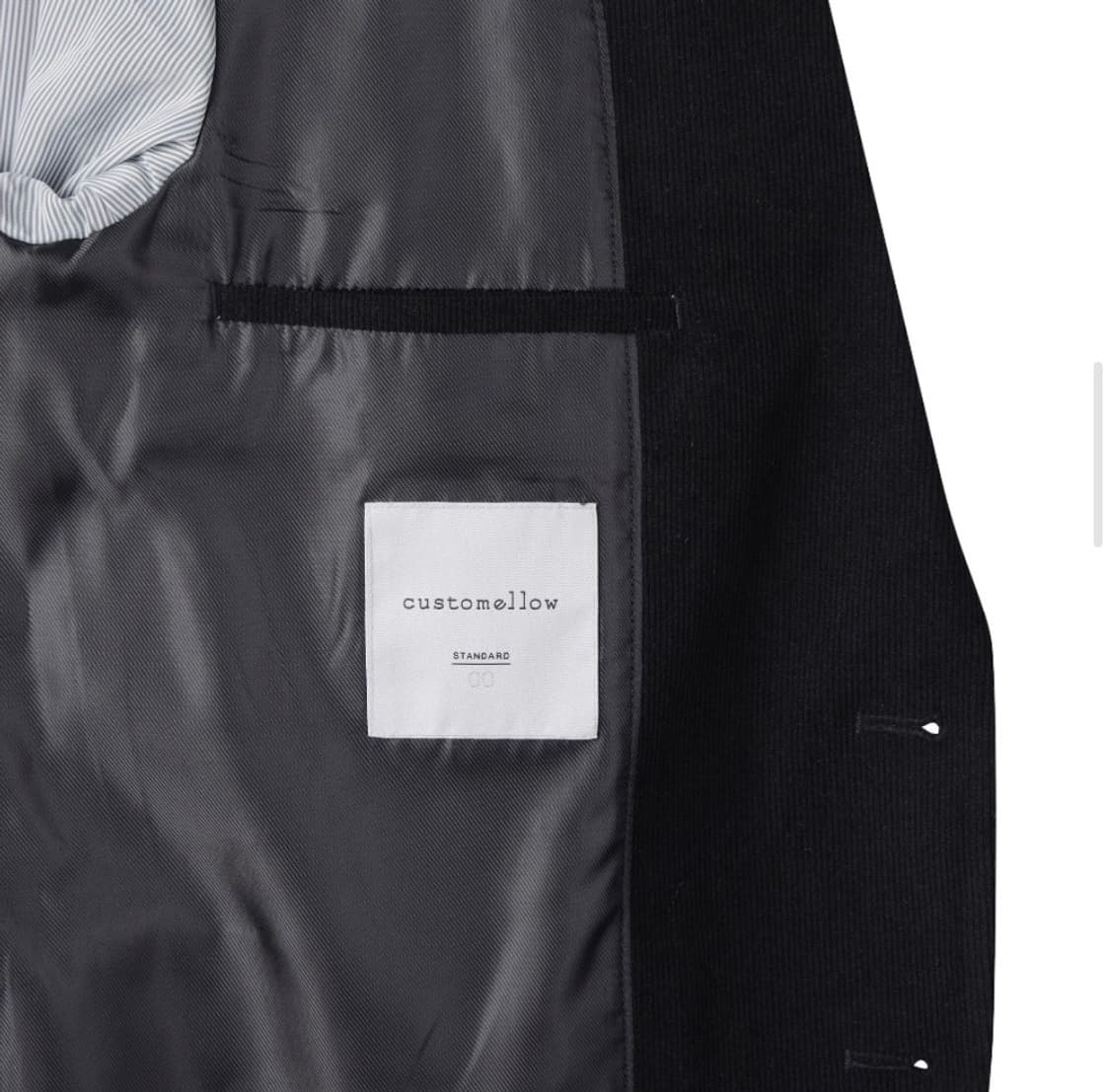 커스텀멜로우 레귤러 핏 코듀로이 자켓 블랙 상품이미지3