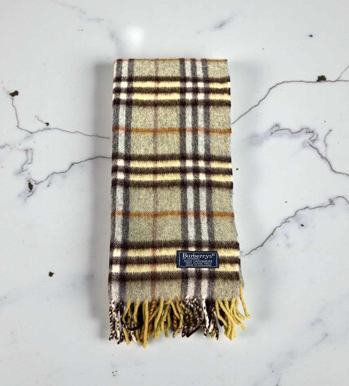 버버리 90s 캐시미어 머플러 상품이미지4