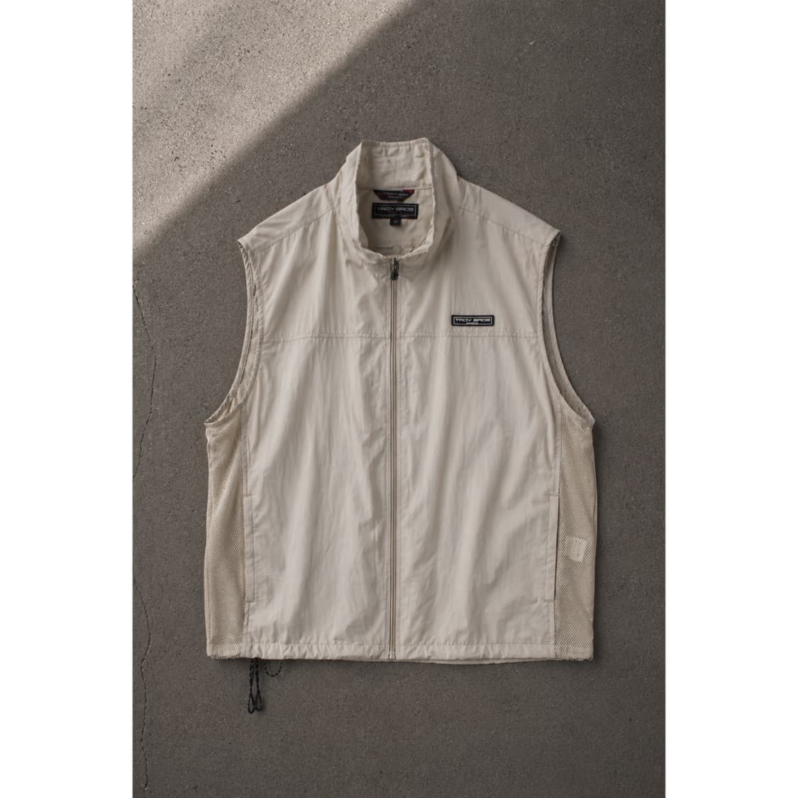 베이지 조끼 탑 상품이미지2