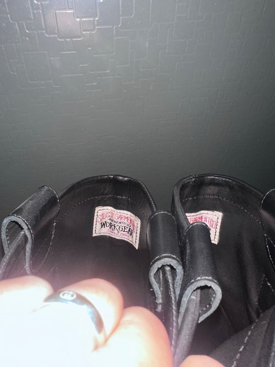 닥터마틴 스투시 블랙 UK 8 상품이미지4