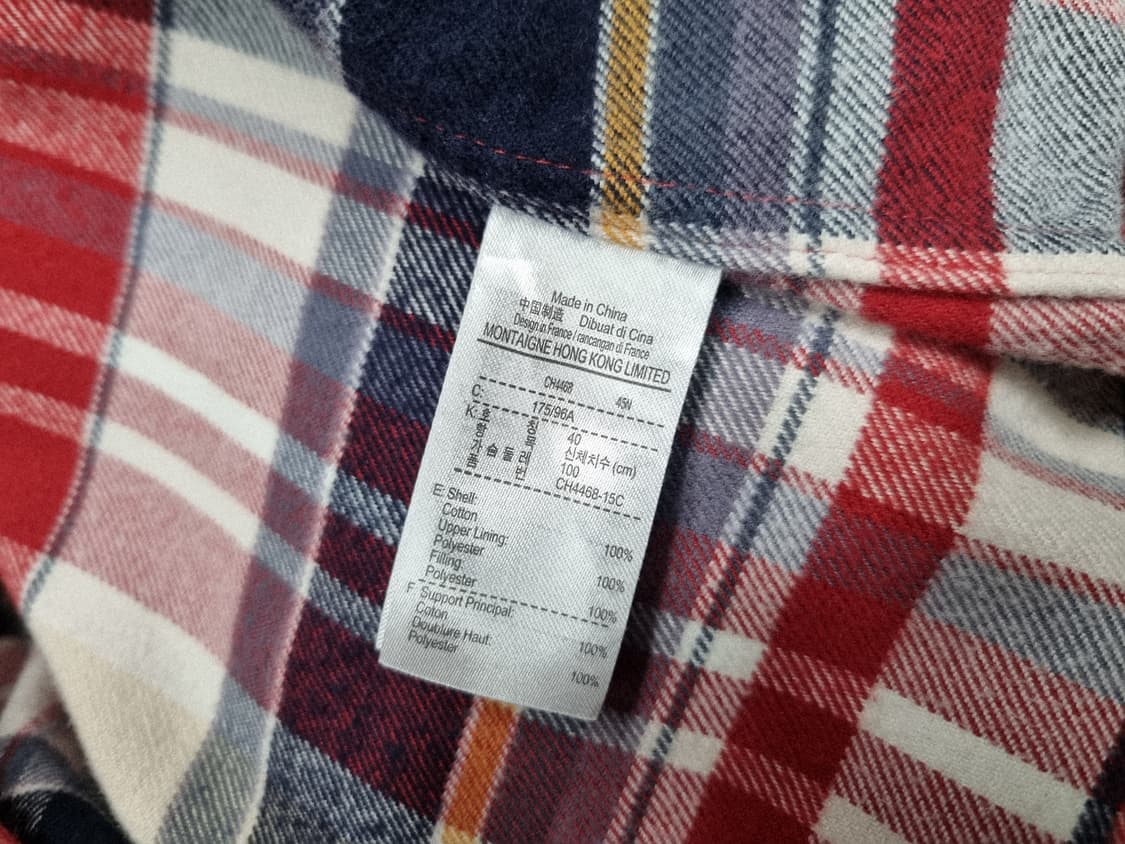 라코스테 포켓 체크 셔츠 40 상품이미지5