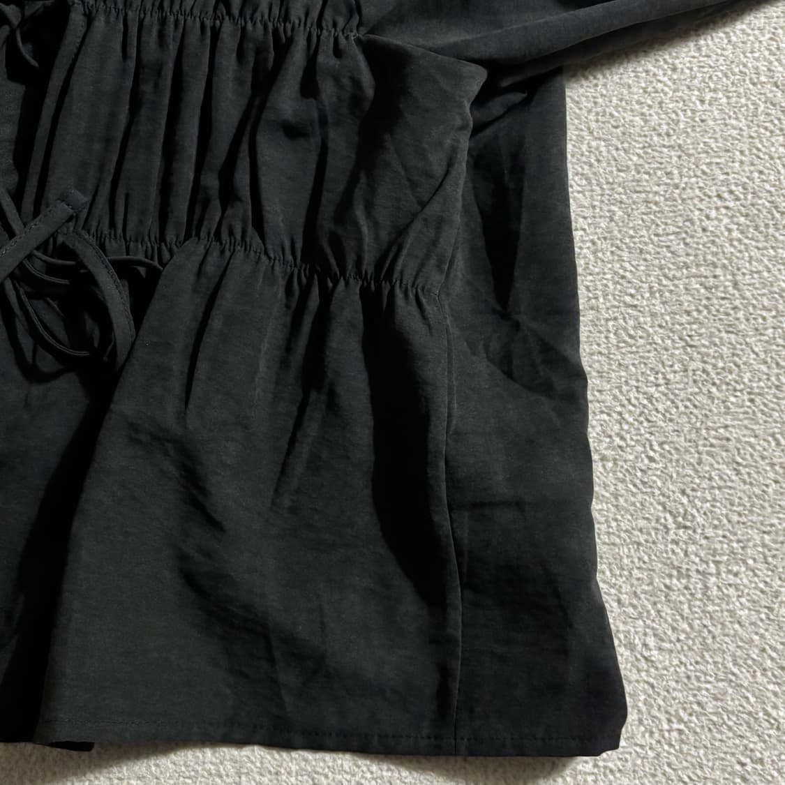 보세 차콜 밴딩 가디건 상품이미지4