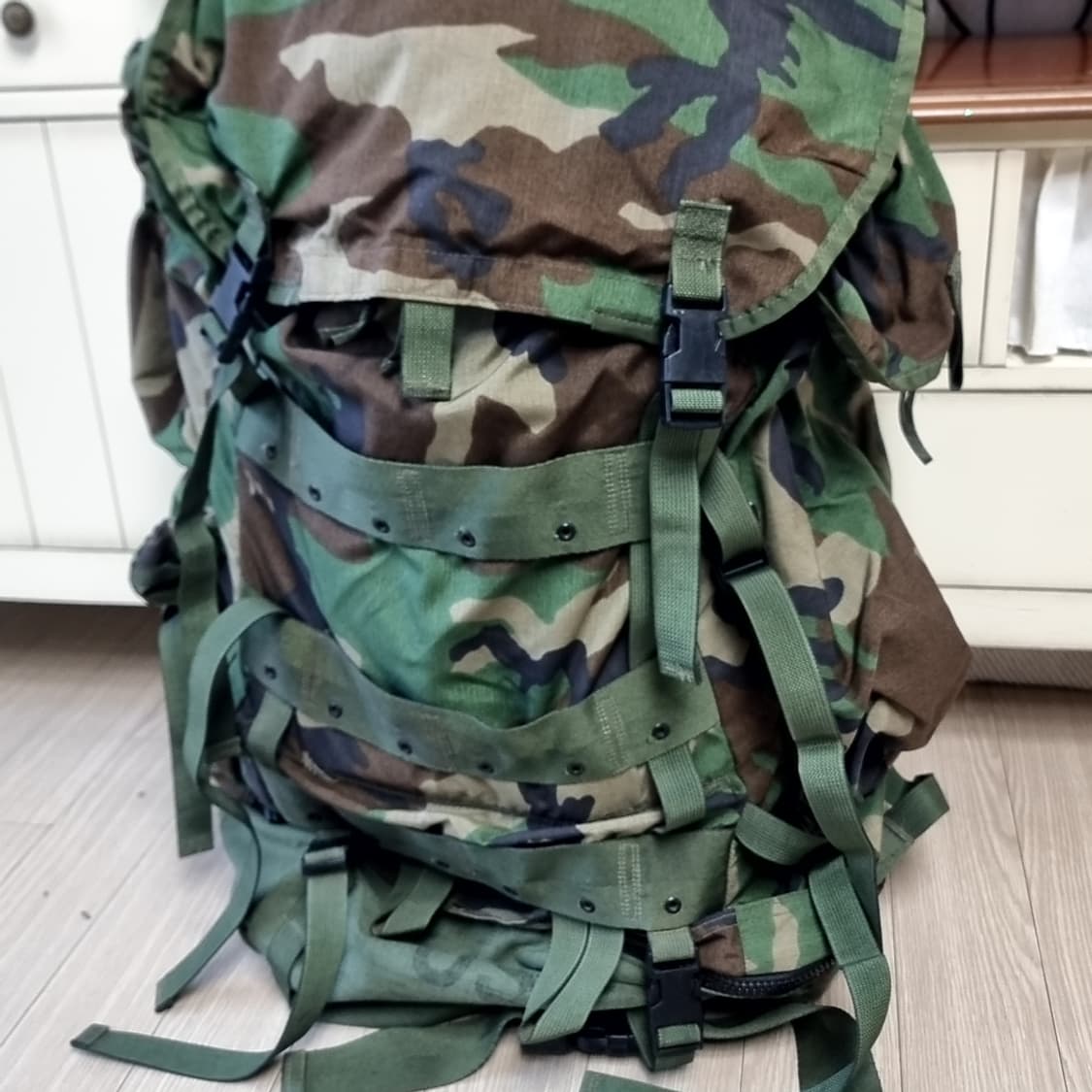 미군 밀리터리 우드랜드 군용 배낭 상품이미지8