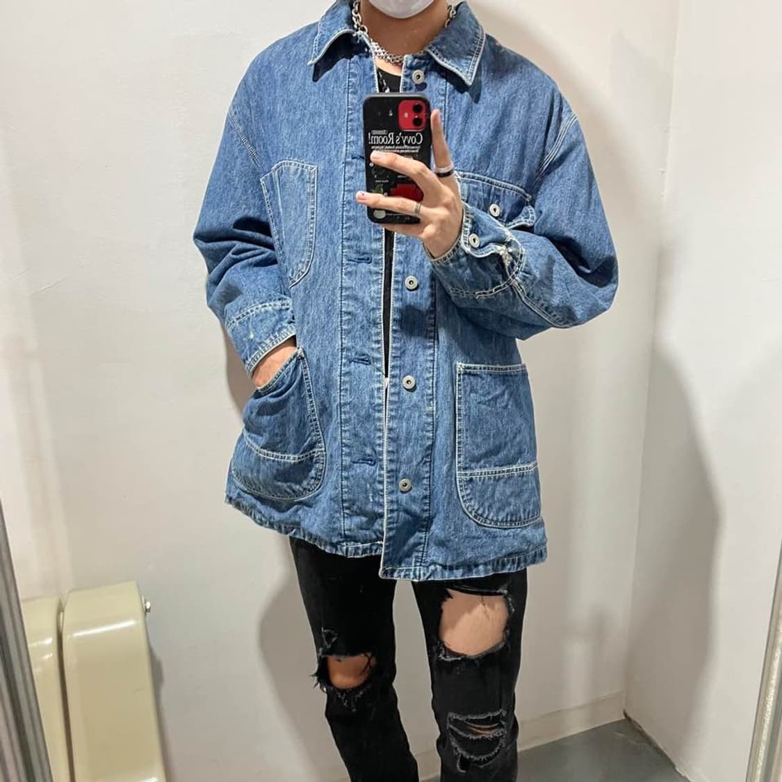 리바이스 워크웨어 블랭킷 커버올 데님자켓 상품이미지1