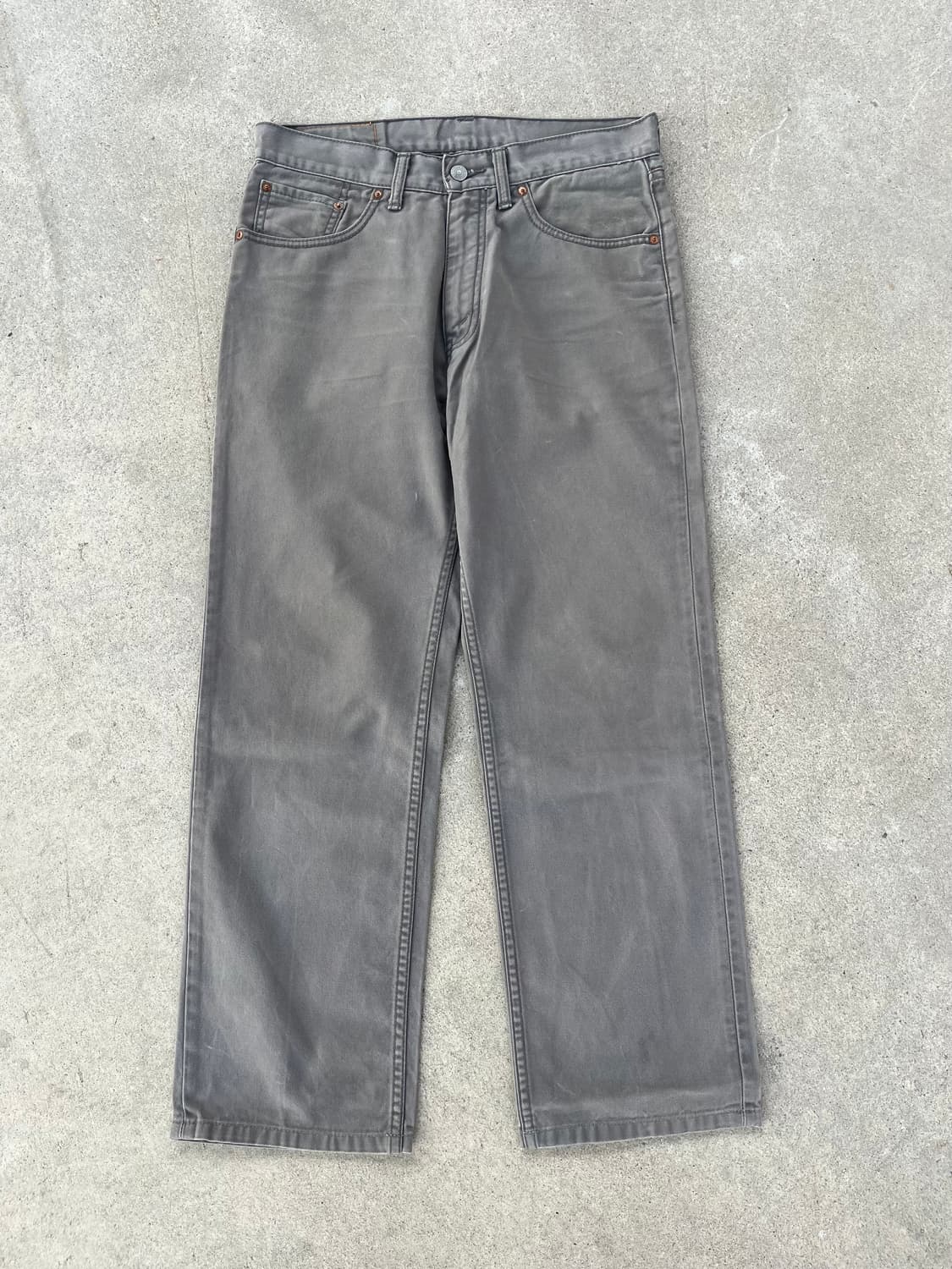 빈티지 리바이스 702 코튼 트윌 팬츠 그레이 상품이미지2