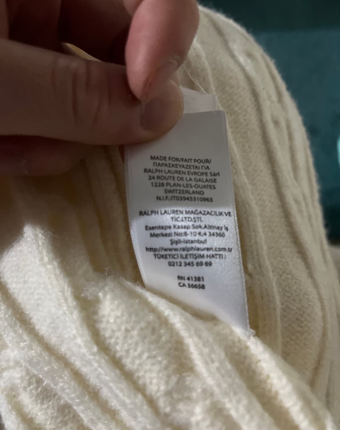 폴로 니트집업 L 상품이미지5