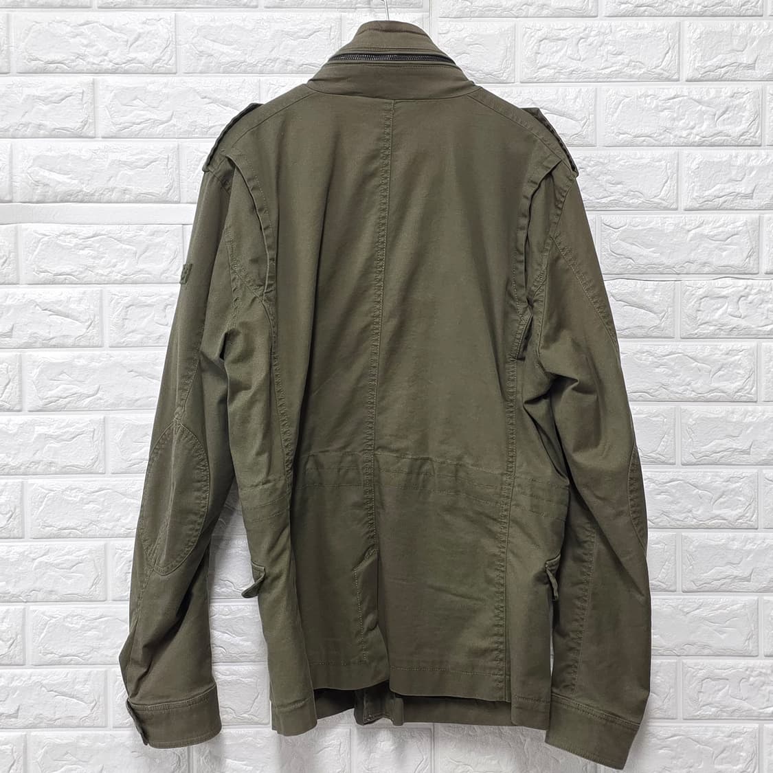 택포) 디젤 카키 야상 점퍼 L 상품이미지4