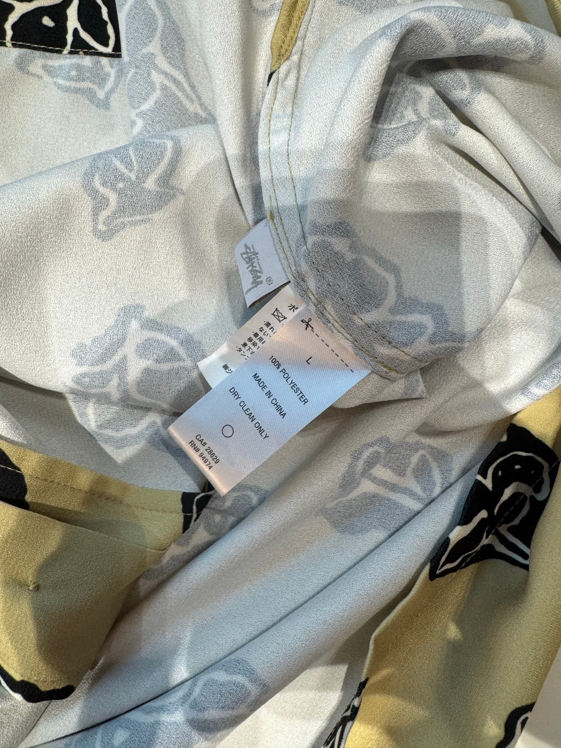 스투시 리브스 패턴 셔츠 상품이미지2