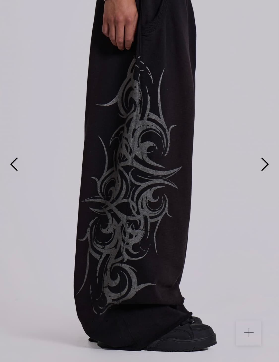 Jaded london Black Baggy Blade Joggers 상품이미지4