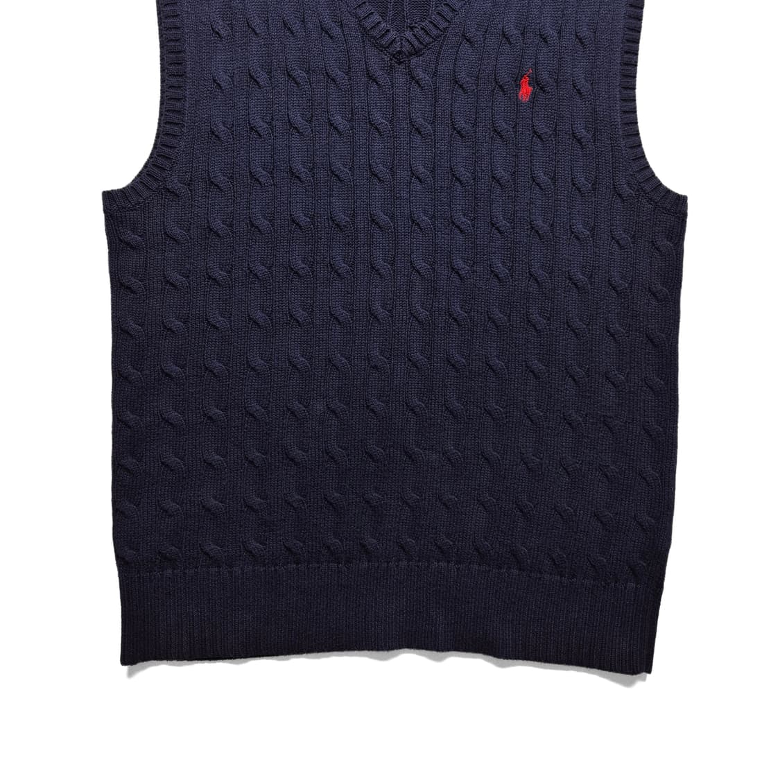 [L(14-16)] 폴로 랄프로렌 케이블 니트조끼 상품이미지5