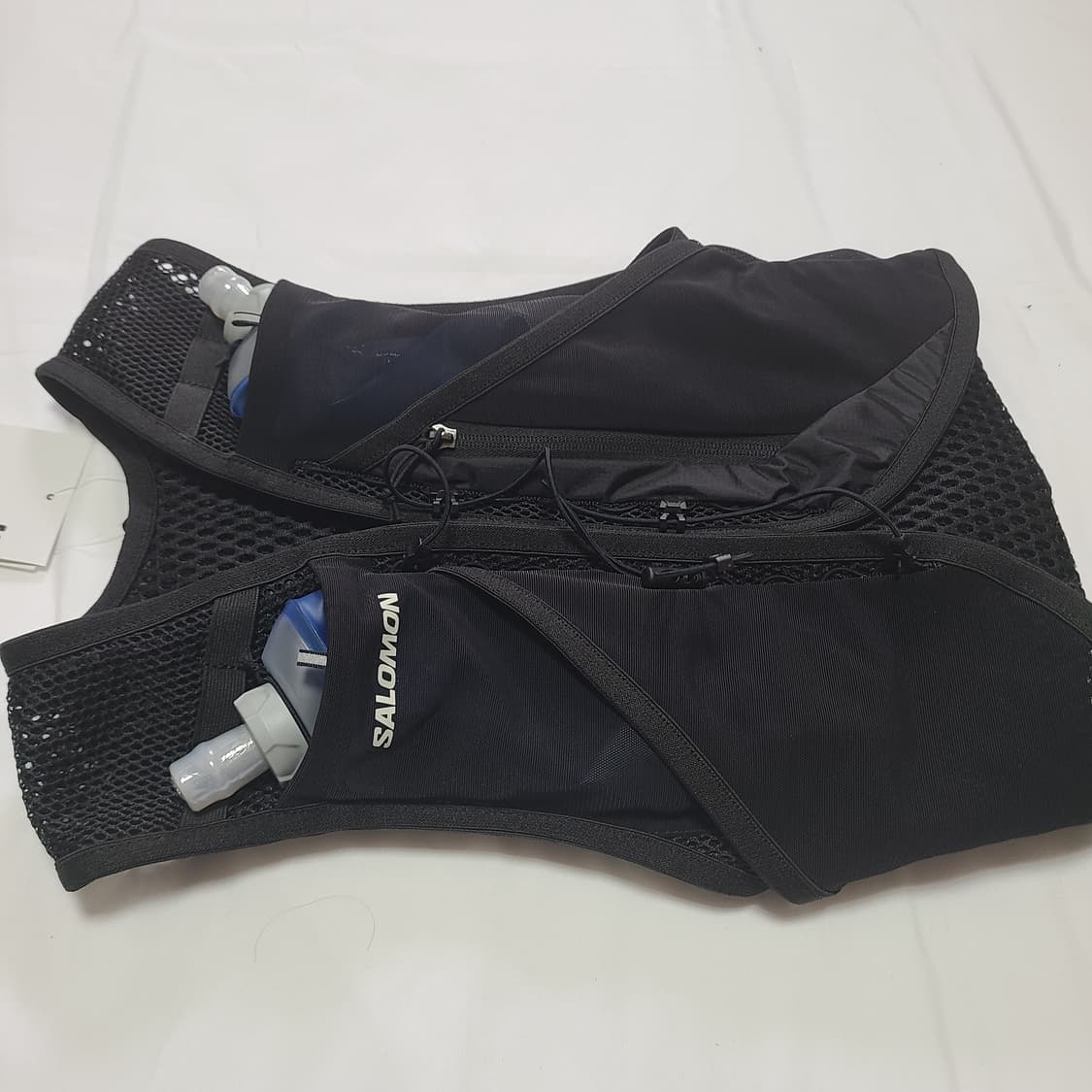 살로몬 액티브 스킨4 세트 블랙 메탈 러닝 등산 조끼 상품이미지6