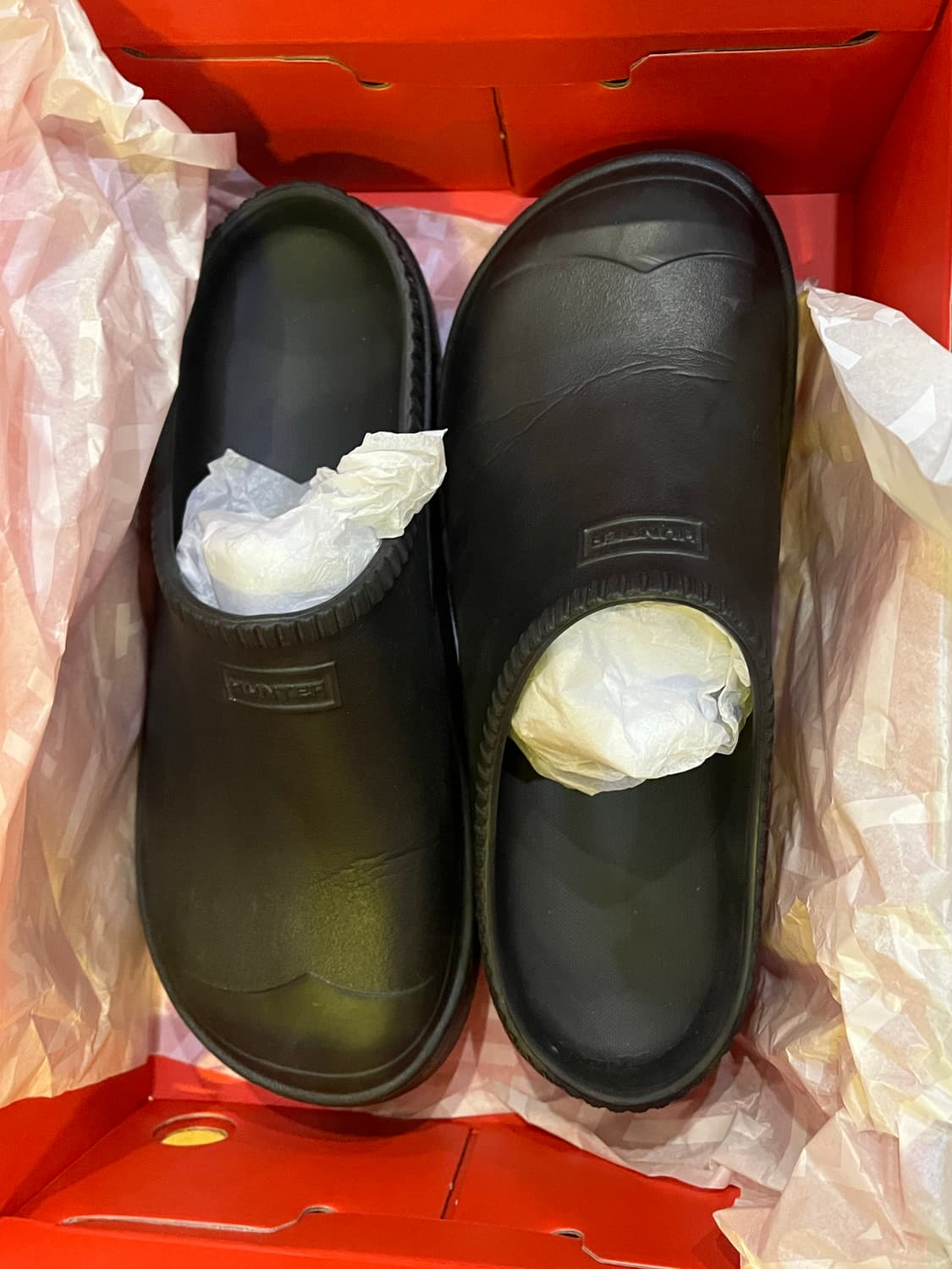 헌터 인아웃 블룸 엘지 폼 클로그 블랙 상품이미지2