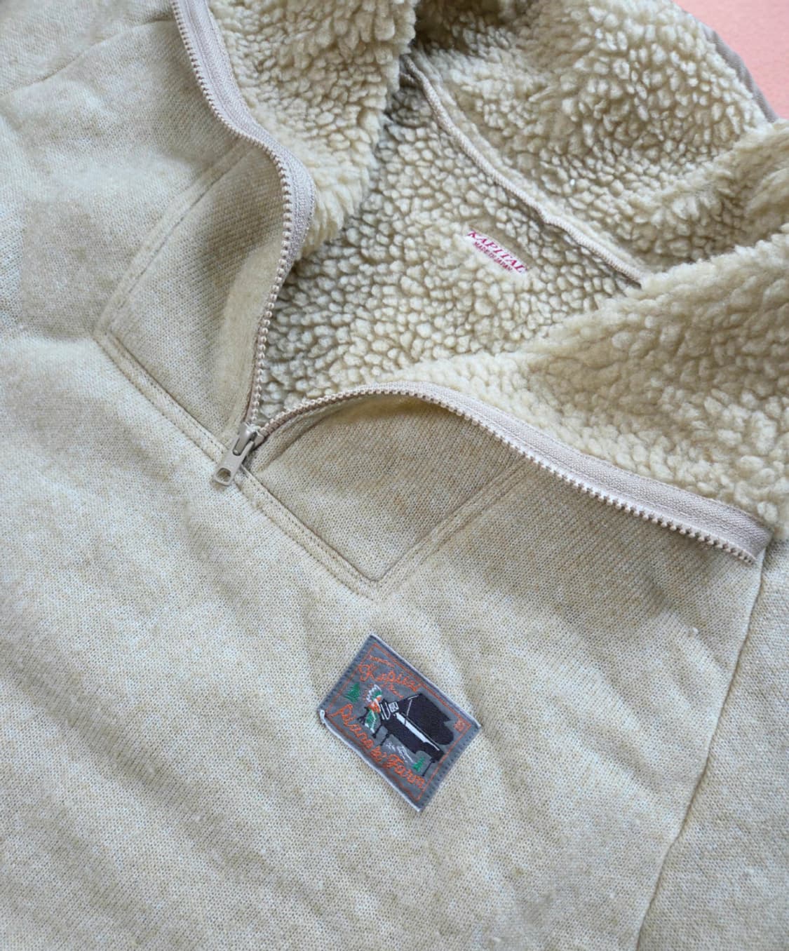 (4/105)캐피탈 kapital 플리스 집업 파일 자켓 상품이미지2