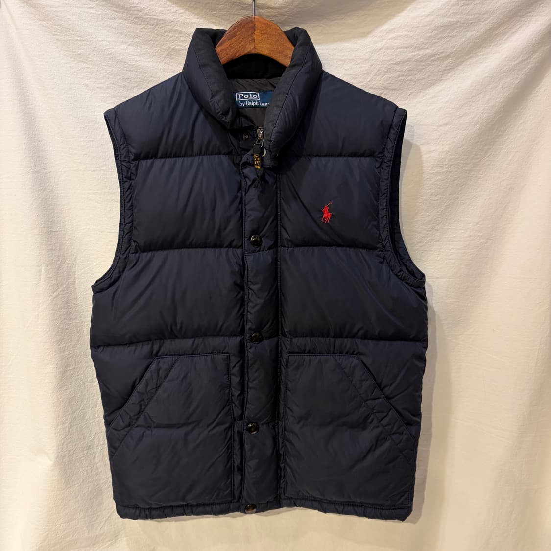 폴로 랄프로렌 네이비 패딩 조끼 상품이미지1