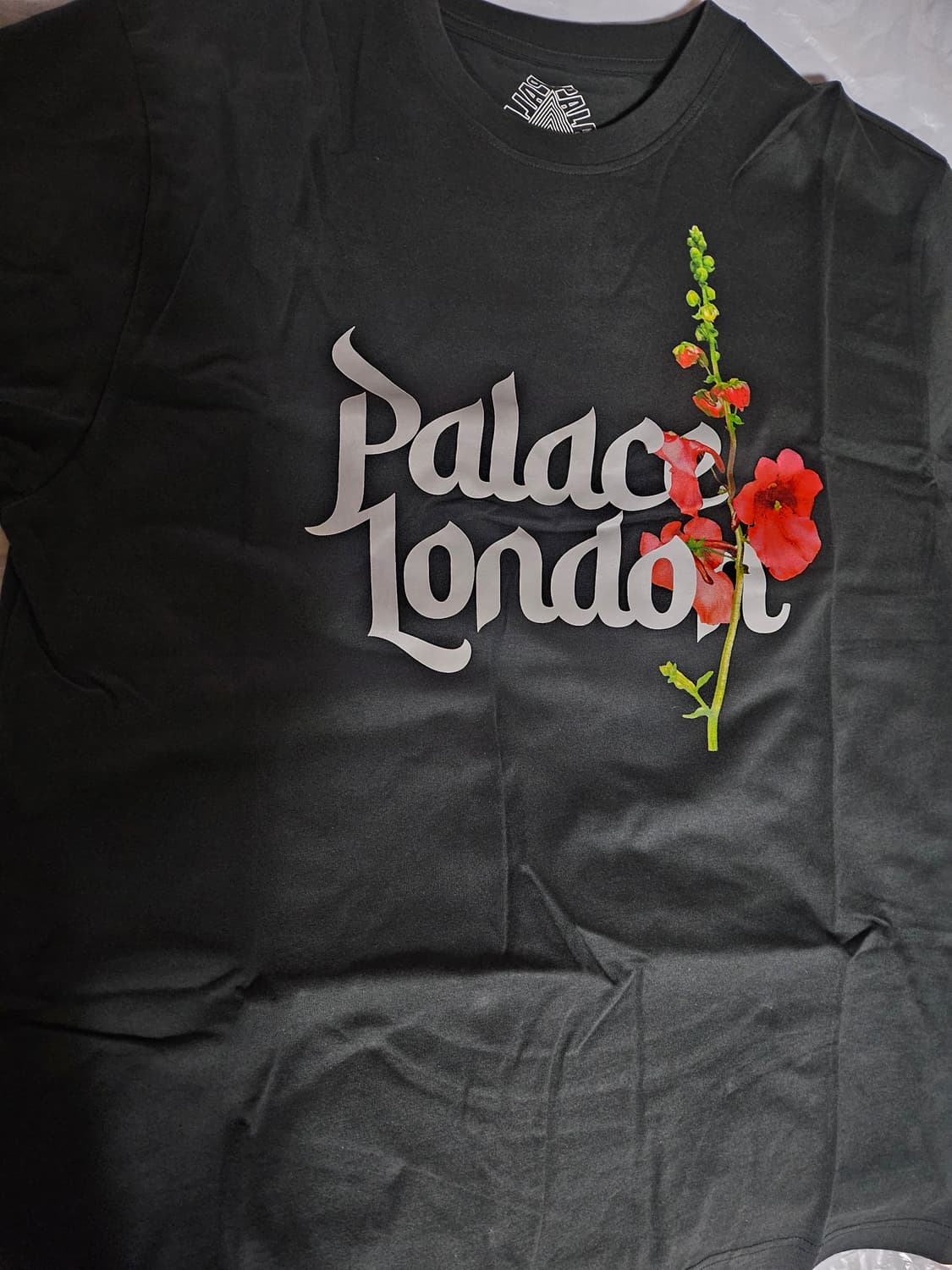 팔라스 플라워 블랙 반팔 티셔츠 상품이미지2