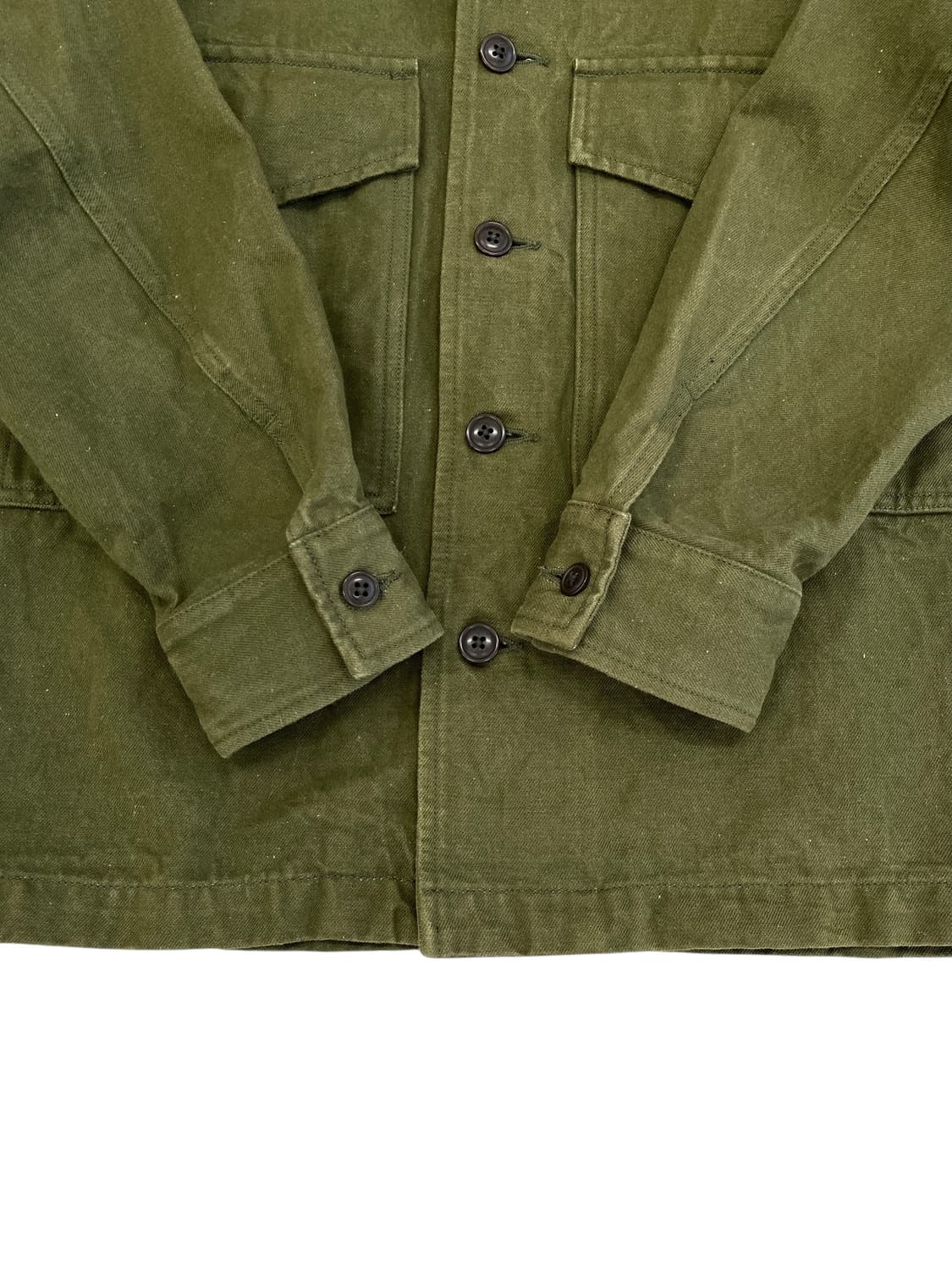 사주 데 크렛 코튼/린넨 밀리터리 자켓 상품이미지6