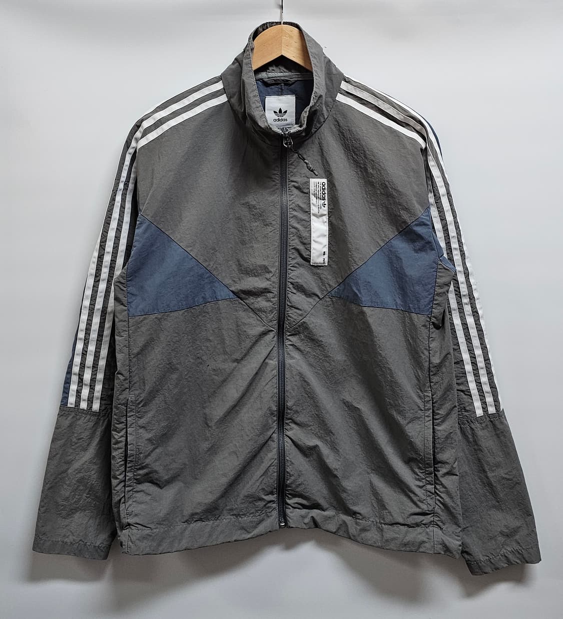 아디다스 삼선 트랙 자켓 바람막이 L 상품이미지1