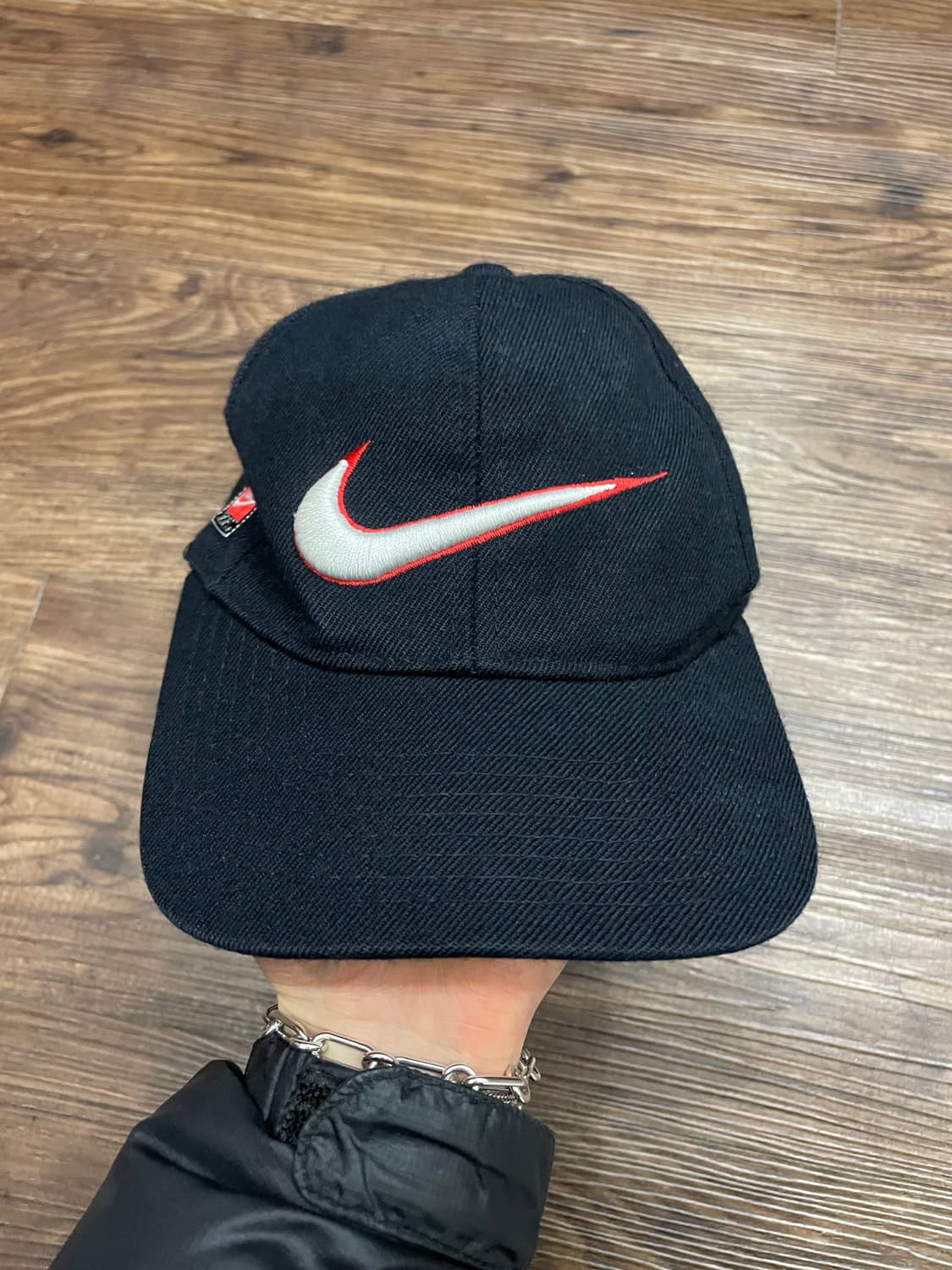 나이키 90s USA 빅스우시 캡모자 볼캡 블랙 상품이미지1