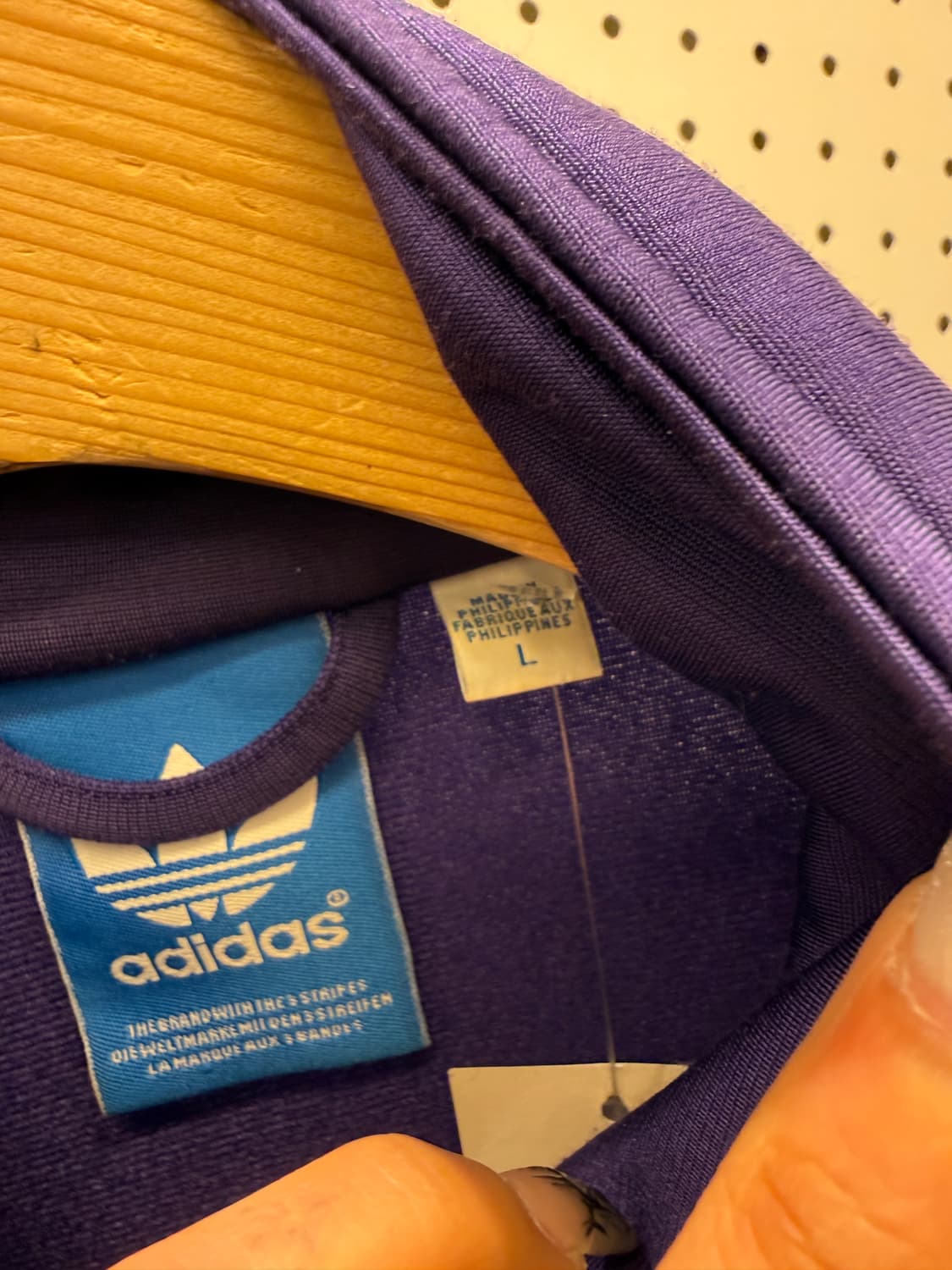 아디다스 파이어버드 퍼플 트랙탑 져지 U948 상품이미지5